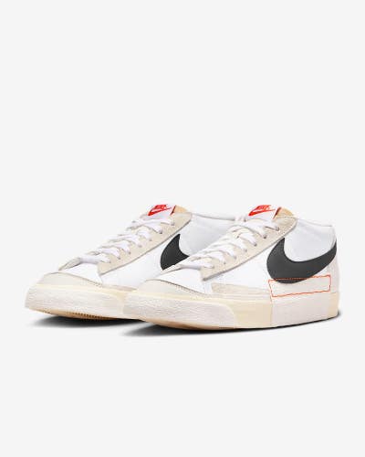 Nike Blazer Low Pro Club FJ3694-100 Sneaker Men 9.5 White Lifestyle Shoes FL3914