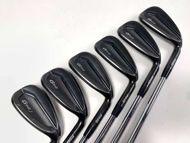 Ping G710 Iron Set 5-PW Blue Dot 1* Up KBS Tour 110 110g Regular Steel Mens RH