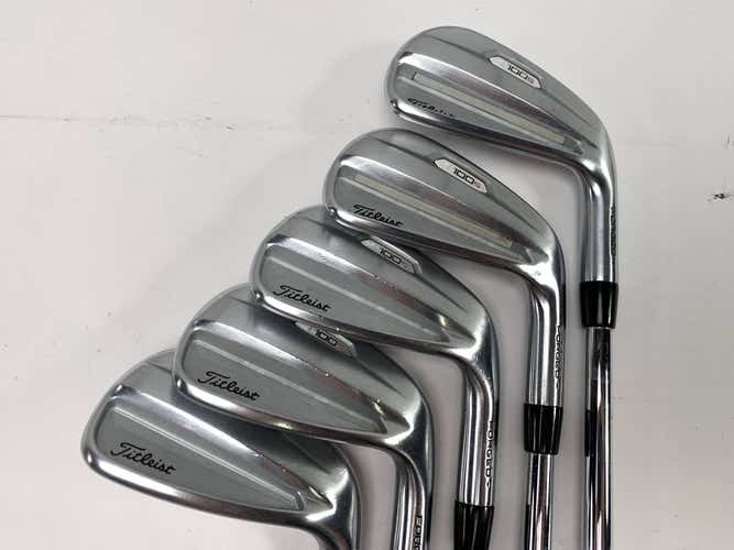 Titleist T100S 2021 Iron Set 6-PW True Temper AMT Tour White R300 Regular RH