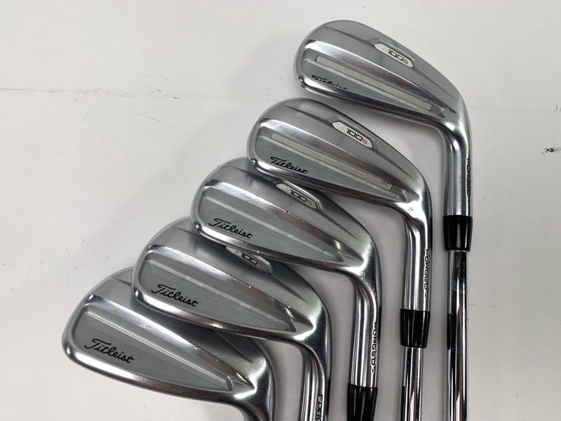 Titleist T100S 2021 Iron Set 6-PW True Temper AMT Tour White R300 Regular RH