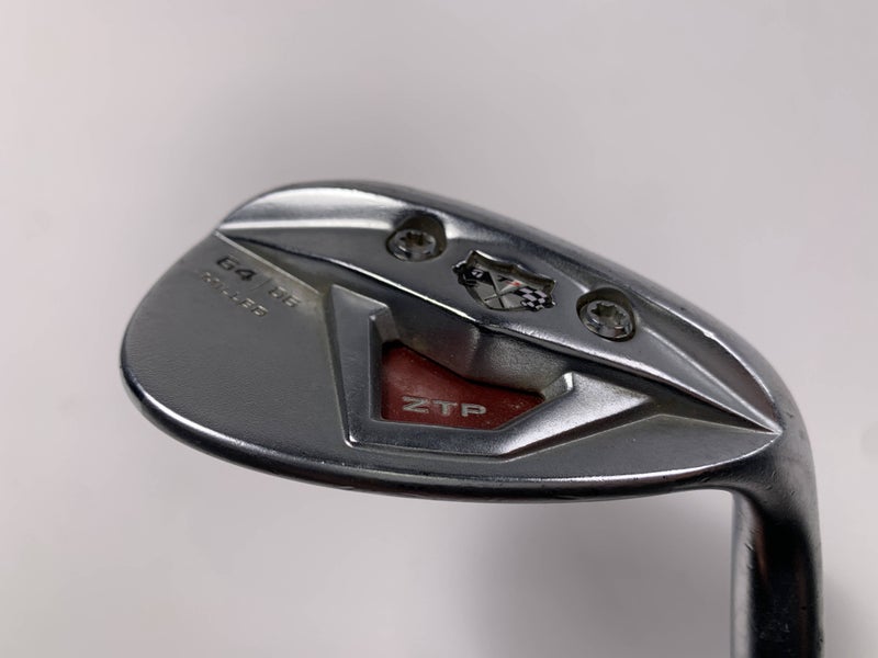 TaylorMade ZTP TP Milled Wedge 64* 6 Bounce KBS Hi-Rev Wedge Mens RH- +1.25"