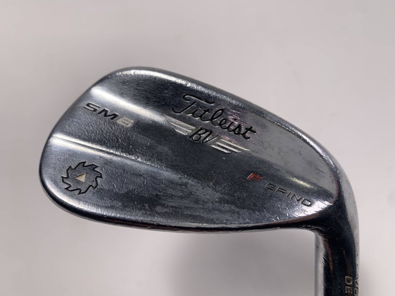 Titleist Vokey SM6 Tour Chrome Gap Wedge GW 50* 12 F-Grind Wedge Steel Mens RH