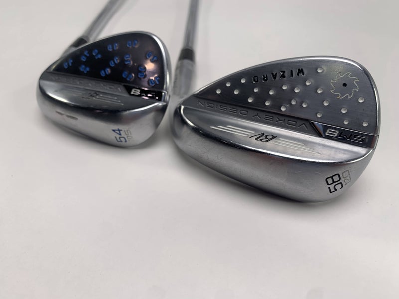 Titleist Vokey SM8 Tour Chrome Wedge Set 54* 10 | 58* 12 WedgeWorks Wedge RH
