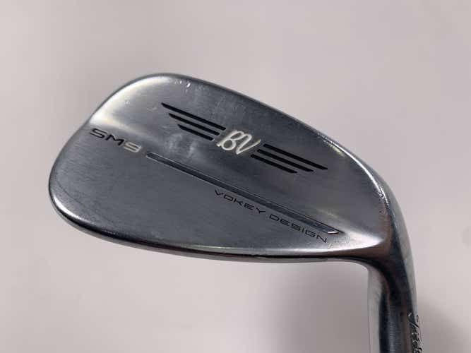Titleist Vokey SM9 Tour Chrome Gap Wedge GW 46* 10 F-Grind Wedge Steel Mens RH