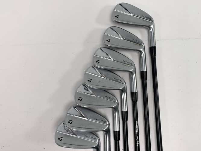 TaylorMade P770 2023 Iron Set 5-PW+GW Fujikura Axiom VeloCore 75g Regular RH