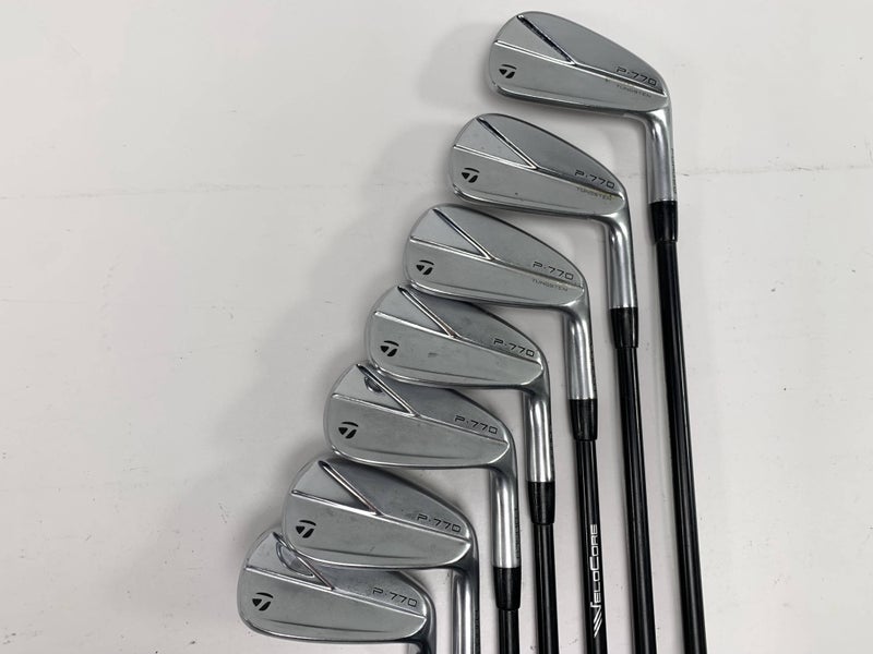 TaylorMade P770 2023 Iron Set 5-PW+GW Fujikura Axiom VeloCore 75g Regular RH