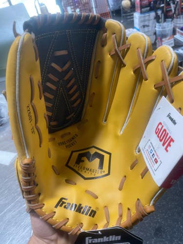 Used Franklin 22601 BB/SB Glove RH Throw Gold 13" 11825-S000033626