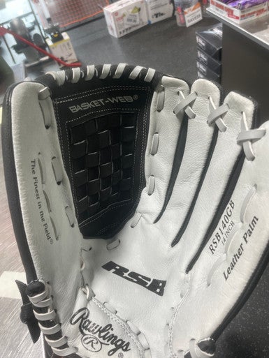 Used Rawlings RSB BB/SB Glove RH Throw Black 14" 11825-S000033629