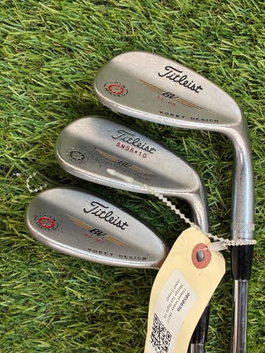 Titleist Vokey Wedge Set (64,56,52)  Right Handed (Used)