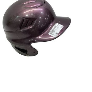 Used Rawlings 6 1/2 - 7 1/2 BB HELMET Batting Helmet No Mask Purple MD 11347-S000251791