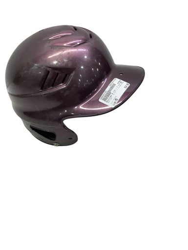 Used Rawlings 6 1/2 - 7 1/2 BB HELMET Batting Helmet No Mask Purple MD 11347-S000251791