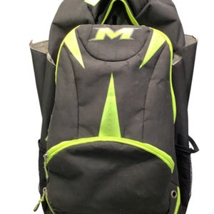 Used Miken MIKEN WHEELED BACKPACK BB/SB Player Wheeled Bag Black 11347-S000251789