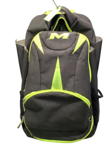 Used Miken MIKEN WHEELED BACKPACK BB/SB Player Wheeled Bag Black 11347-S000251789