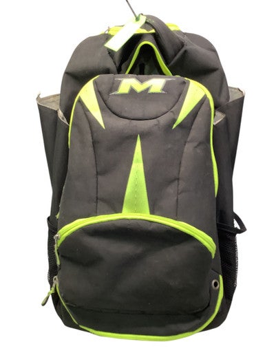 Used Miken MIKEN WHEELED BACKPACK BB/SB Player Wheeled Bag Black 11347-S000251789