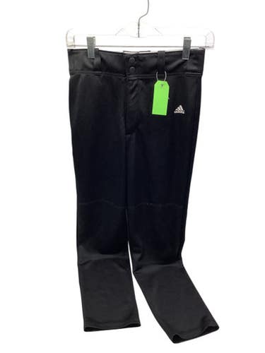 Used Adidas YOUTH LARGE BLACK PANT BB/SB Pant Boys Black LG 11347-S000251778