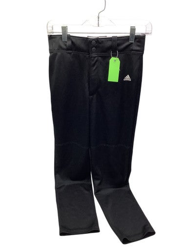 Used Adidas YOUTH LARGE BLACK PANT BB/SB Pant Boys Black LG 11347-S000251778