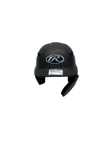 Used Rawlings YOUTH HELMET W/ JAW GUARD Batting Helmet w/Mask Black SM 11347-S000251772