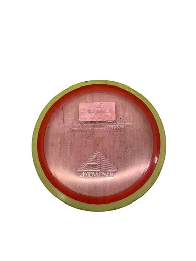 Used Axiom FIREBALL PROTON Disc Golf Driver Red 11347-S000251767