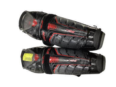 Used CCM VIBE Junior Shin Guards Black 11" 11613-S000164377