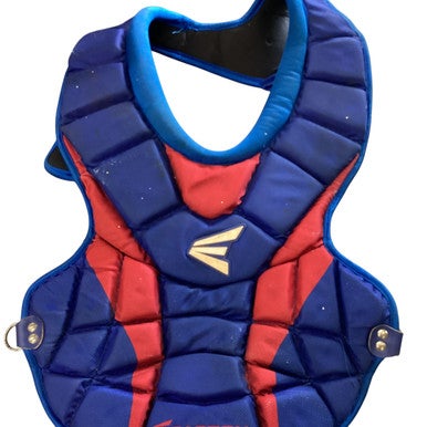 Used Easton CHEST PROTECTOR Catchers Chest Protector Navy Blue Intermed 11760-S000079371