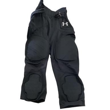 Used Under Armour Youth FB Integrated Pants Black LG 11760-S000079350