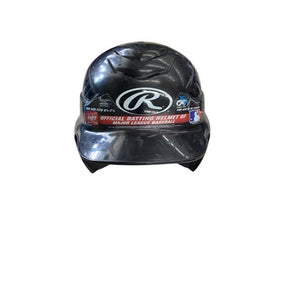 Used Rawlings BASEBALL HELMET Batting Helmet No Mask Black MD 11760-S000079345