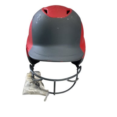 Used Easton ALPHA Batting Helmet w/Mask Red SM 11760-S000079355