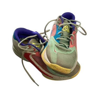 Used Nike Basketball Shoes Y Gold Youth 06.5 11760-S000079331