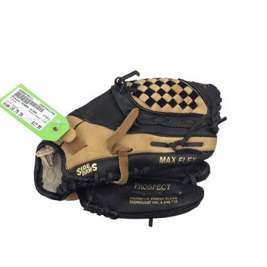 Used Mizuno POWER CLOSE BB/SB Glove RH Throw Black 10 3/4" 11760-S000079311