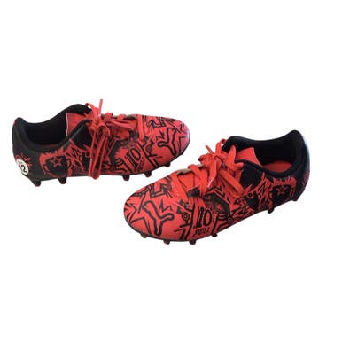 Used Puma Soccer Cleats Red Youth 12.0 11760-S000079274