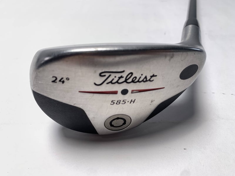 Titleist 585 H 5 Hybrid 24* 4160 Soft Regular Senior Graphite Mens RH
