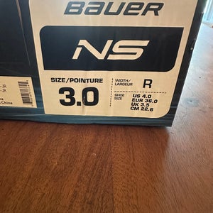2020 Bauer Ns Hockey Skates Size 3 (New)