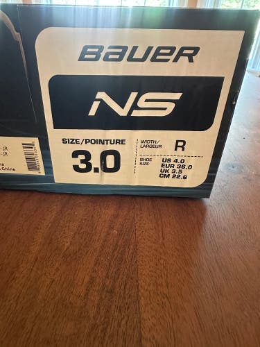 2020 Bauer Ns Hockey Skates Size 3 (New)
