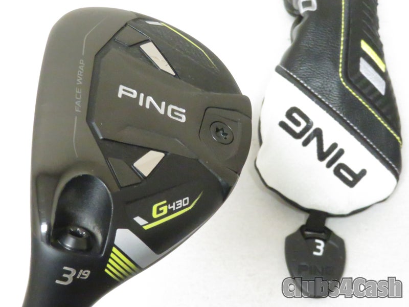 PING G430 Hybrid 19 3H HZRDUS Smoke RDX Red 80g 6.0 Stiff +Cover LEFT LH  MINTy