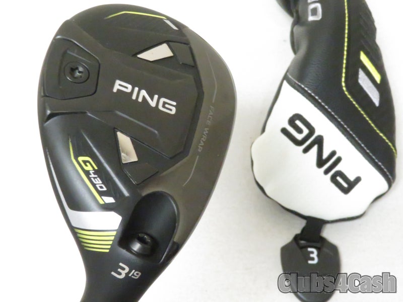 PING G430 Hybrid 19 3H HZRDUS Smoke RDX Red 80g 6.0 Stiff Flex +Cover