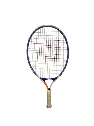 Used Wilson TITANIUM Junior Tennis Racquet Royal Blue 21" 11847-S000027986