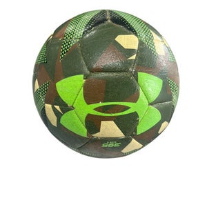 Used Under Armour 395 All Size Soccer Ball Green 5 11833-S000164867
