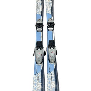 Used Fischer VISION Boys DH Ski/Binding Navy Blue 110 cm 11833-S000164857