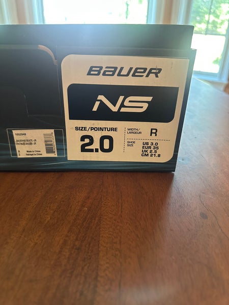 Bauer Ns Hockey Skates Size 2 (New)