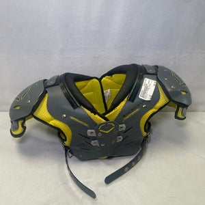 Used Evoshield ALPHA YOUTH FB Shoulder Pads Grey XL 11490-S000263957