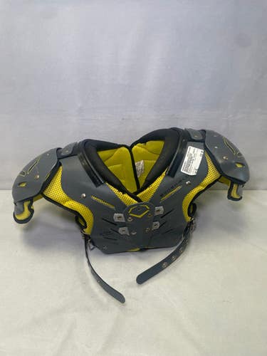 Used Evoshield ALPHA YOUTH FB Shoulder Pads Grey XL 11490-S000263957