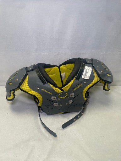 Used Evoshield ALPHA YOUTH FB Shoulder Pads Grey XL 11490-S000263957