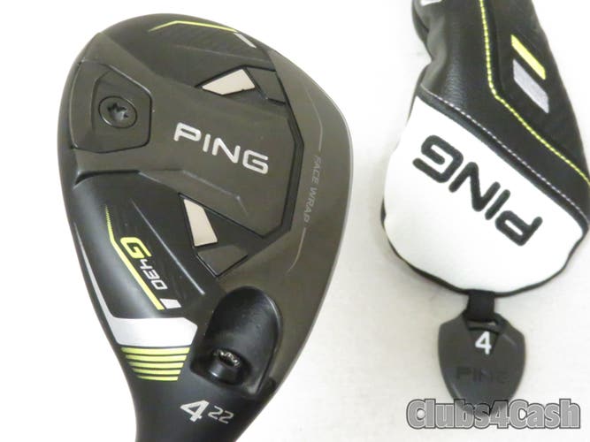 PING G430 Hybrid 22  4H HZRDUS Smoke RDX Red 80g 6.5 X-Flex +Cover  Near MINT