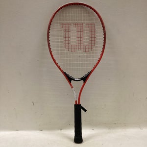 Used Wilson FEDERER 25 Junior Tennis Racquet Red 25" 11725-S000489340