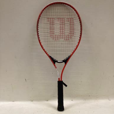 Used Wilson FEDERER 25 Junior Tennis Racquet Red 25" 11725-S000489340