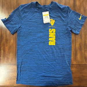 Los Angeles Rams Nike Dri-Fit T-Shirt Adult Small NWT