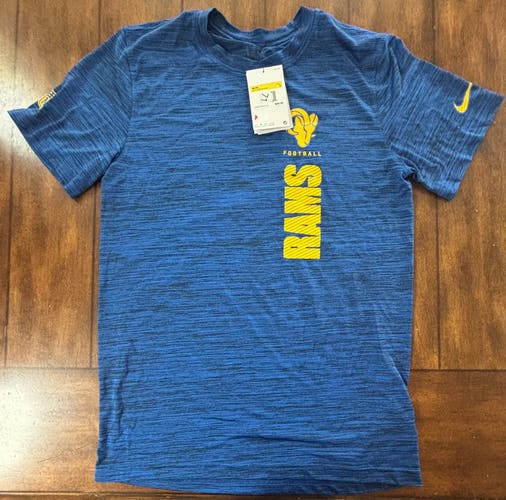 Los Angeles Rams Nike Dri-Fit T-Shirt Adult Small NWT