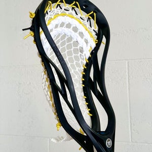 New Warrior Evo QX-O Head Custom Strung with 4s Mesh (Sample Stringing)