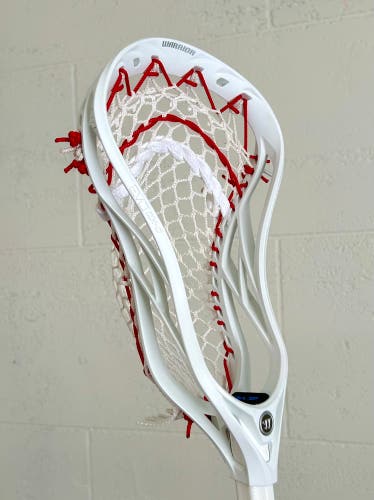 New Warrior Evo QX-O Head Custom Strung with 4s Mesh (Sample Stringing)