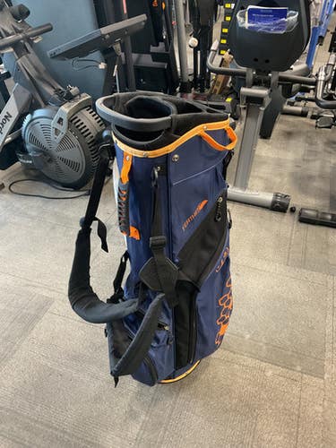 Used Wilson FEATHER Mens Stand Bag Navy Blue 11614-S000217951